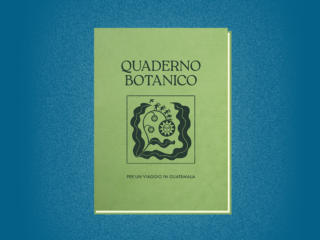 Quaderno Botanico per un viaggio in Guatemala
